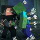 Illustration for article titled Every Monster Dies in this Badass emMinecraft/em Fighting Animation
